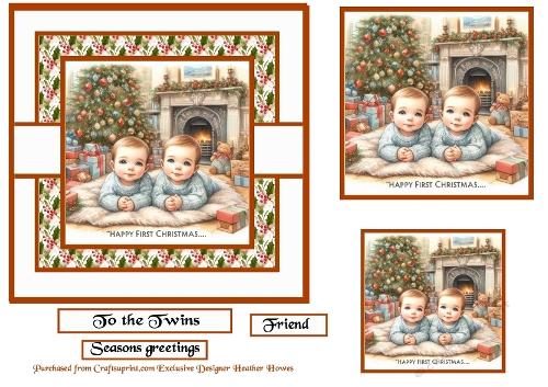 twins first christmas