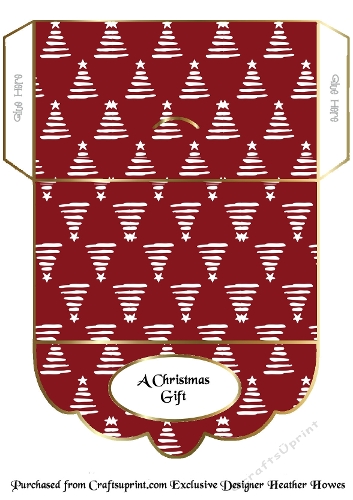 money wallet 1 red christmas 