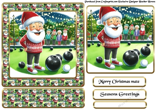 bowls male christmas 