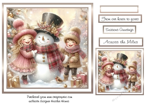 soft colours at christmas snow fun 1