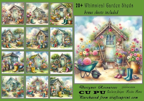 20+sheds and Garden