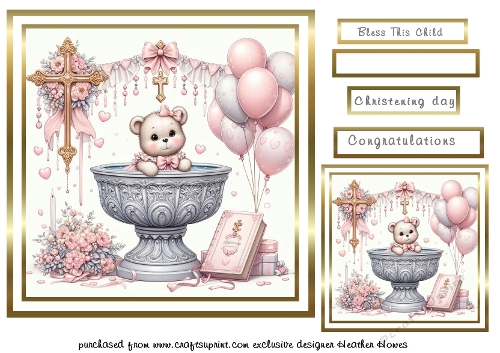 Baby girl christening  2