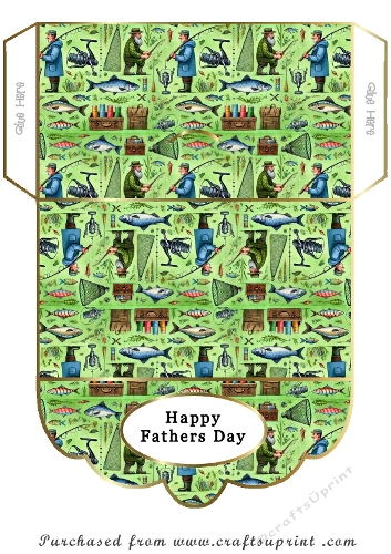 fishing money wallet fathers day