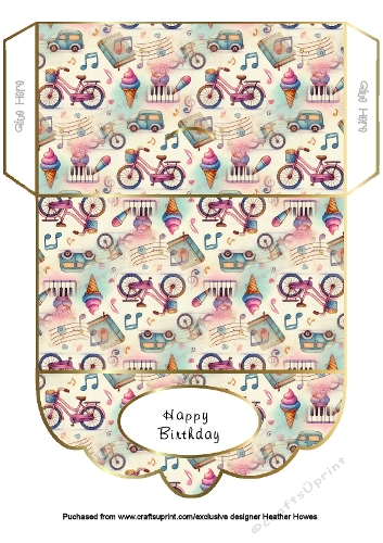 birthday money wallet