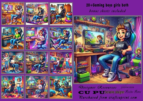 20+ Gaming male female