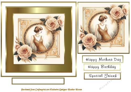 gold framed art deco1