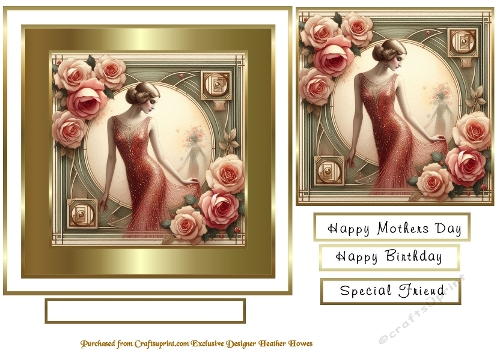gold framed art deco 5