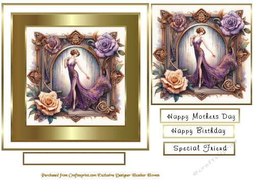 gold framed art deco 8