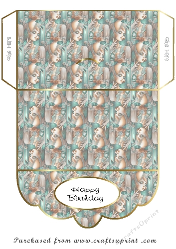 elegant deco money wallet 1