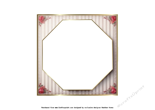 roses and lily of the valley insert