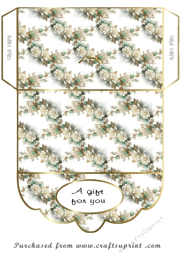 money wallet roses