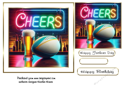 neon lights cheersrugby