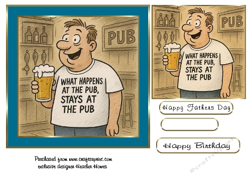 what happens at the pub