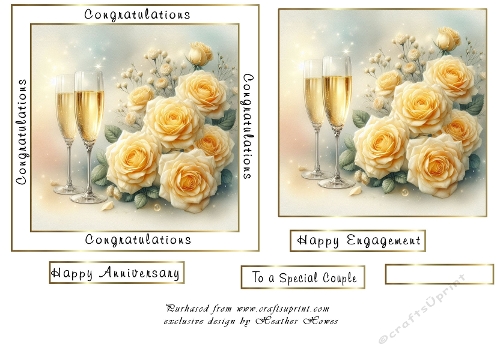 engagement anniversary roses yellow