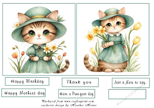2 to a page cat toppers 8