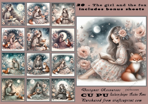 20+ girl and the fox