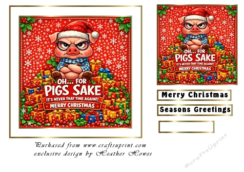 pig sake christmas