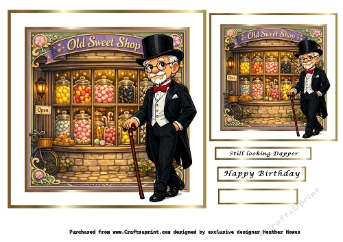 a parade of shops (The Sweet shop)