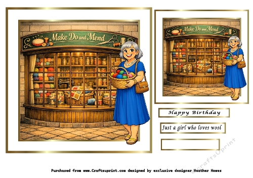 a parade of shops (make do and mend )