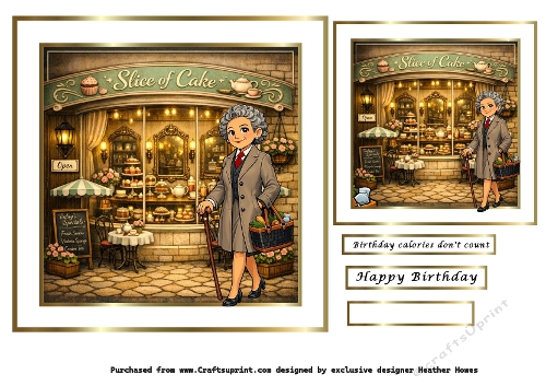 a parade of shops (slice of cake )