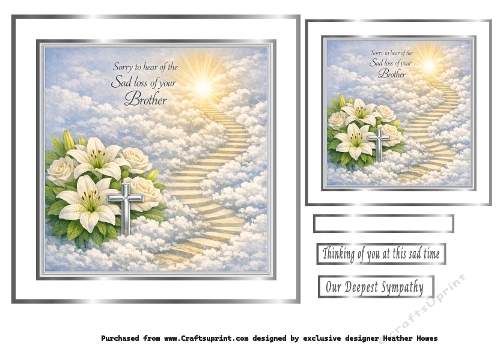 sympathy loss of your brother