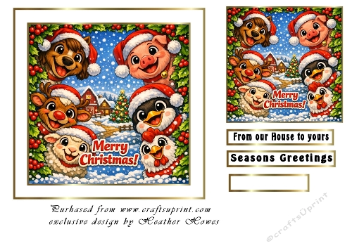 farmyard christmas wishes