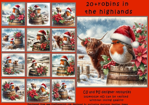 robins highland christmas