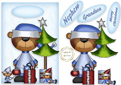 Nephew,grandson Christmas Bear