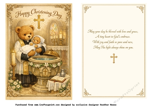 no colour or gender christening teddies