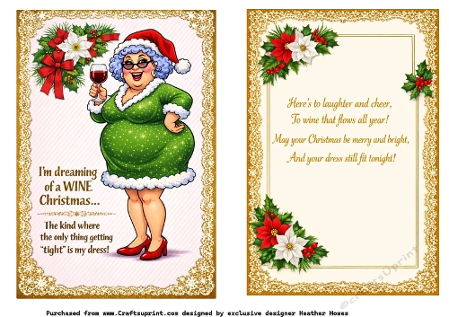 im dreaming of a wine christmas