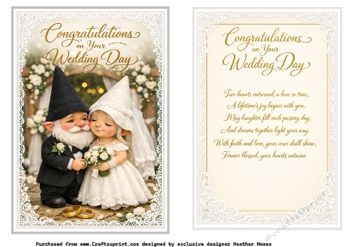 gnome wedding