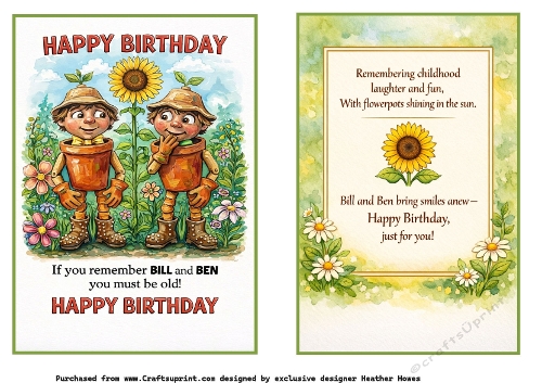 bill and ben birthday