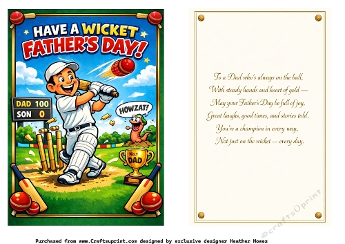 have a wicket fathers day