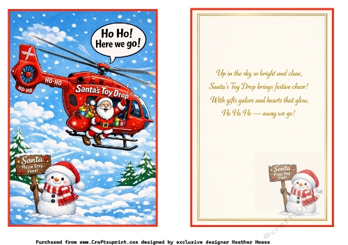 santa toy drop