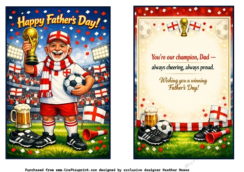 fathers day England suporter