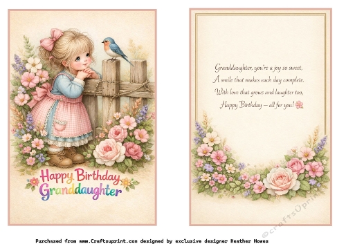 Granddaughter floral