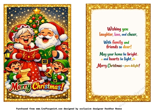 santa and the wife