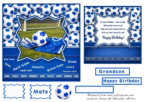 blue football