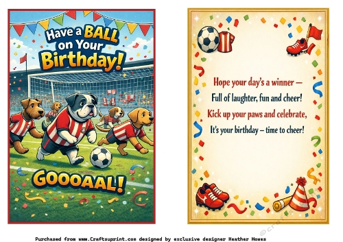 doggy football 1