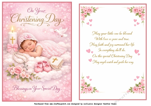 baby girl christening new
