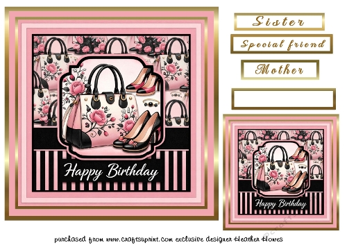 pink shoes and handbag