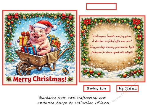 piggy greetings