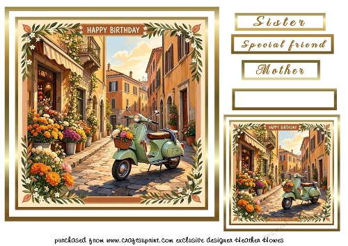 vespa ladies birthday