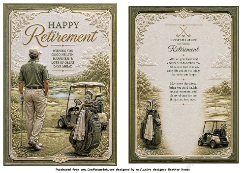 golf retirement male