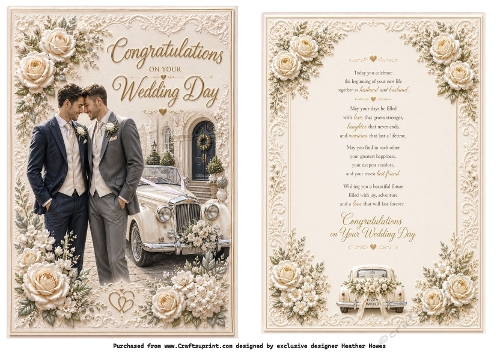 same gender male wedding