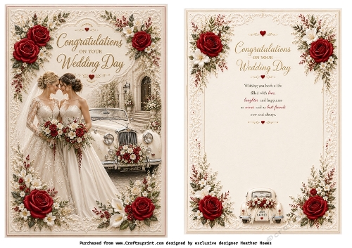 same gender female wedding