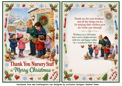 thank you nursery staff