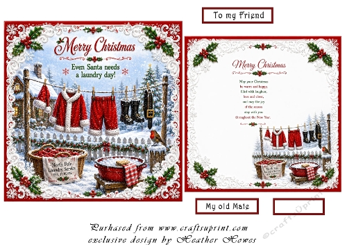 santas laundry day