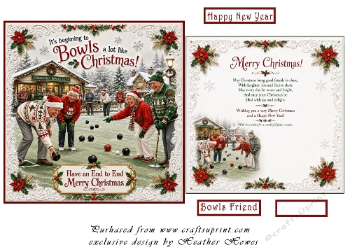 its begining to bowls a lot like christmas