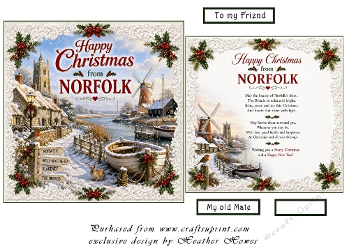 happy christmas from norfolk